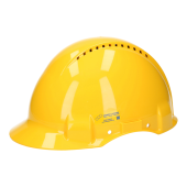 Helm Peltor met draaiknop en UV-indicator G3000N geel