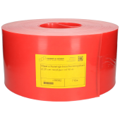 Waarschuwings-beschermingsband 20 cm rood per rol 50 m