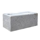 Betonpoer 60x30x25 cm voor afvalbakstaander