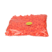 Zegelloodjes kunststof oranje Ø 10 mm per zak