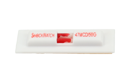 Schokindicator 50G Rood | ShockWatch2 - Verpakkingen Online