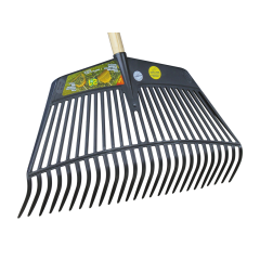 Hark blad kunststof Jumbo 60 cm breed 26-tands met steel