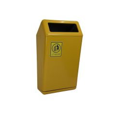Afvalbak type Capitole Prestige 55 liter geel zonder staander
