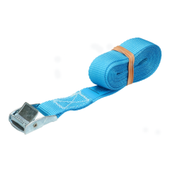 Klemgespband 25 mm 2,5 m blauw