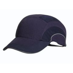 Baseballcap JSP korte klep marineblauw