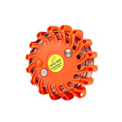 Knipperlamp Rotor Lights oranje met lader