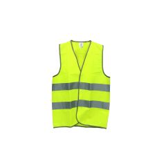 Veiligheidsvest fluoriserend geel polyester | M/L