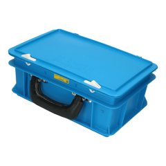 Koffer voor meetapparatuur 30x20x13,5 cm blauw
