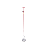 Putschep vierkant met steel 1,5 m
