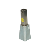 Koppelmof vierkant 27 mm type H voor hydrantsleutel