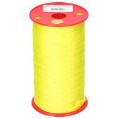 Koord gevlochten per rol 500 m x 1,5 mm fluor geel