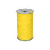 Koord gevlochten per rol 200 m x 2,5 mm geel