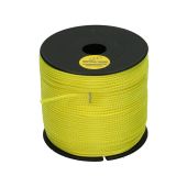 Metselkoord gevlochten | 100 m | 1,5 mm | fluor geel