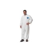 Wegwerpoverall Tyvek wit maat L