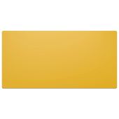 Blanco bord | Geel | PVC | 80x40 cm