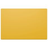 Blanco bord | Geel | PVC | 60x40 cm