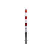 Anti-parkeerpaal wegneembaar 70x70 mm met driekantslot