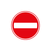 Verkeersbord | Model C02 | DOR