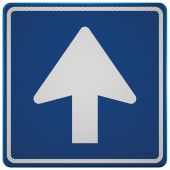 Verkeersbord | Model C03 | DOR | 60x60 cm