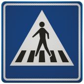 Verkeersbord | Model L02 | DOR | 60x60 cm 