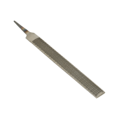 Vijl halfrond 10" basterd
