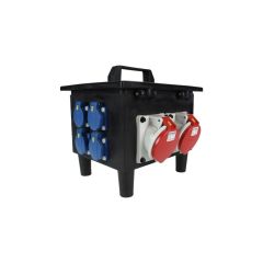 Bouwzwerfaansluitkast 32 A Handy 4x220 / 2x5p 32 A