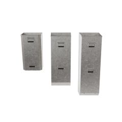 Binnenbak aluminium afvalbak Collect