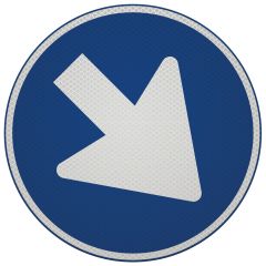 Verkeersbordsticker | D02 | klasse 3