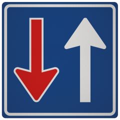 Verkeersbordsticker | F06 | klasse 3