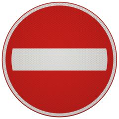 Verkeersbordsticker | C02 | klasse 3