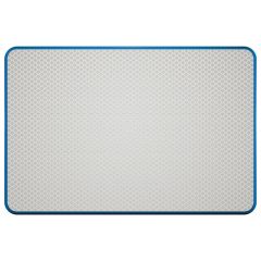 Blanco bord | Wit/blauw | R3 | DOR | Rechthoek