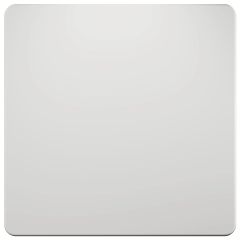 Blanco bord | Wit | LAK | Vierkant