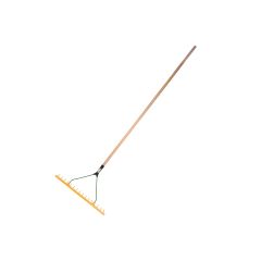 Hooihark kunststof 16-tands enkel met steel