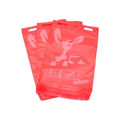Hondenpoepzakjes | 2000 stuks | 210x320 mm | rood