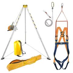 ELLERsafe afdaal-reddingsset met driepoot TM-9N | 500 kg
