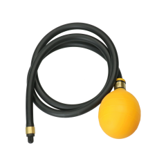 Rioolafsluiter bal Ø 48-72 mm incl. 1,35 m slang en ventiel