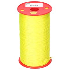 Koord gevlochten per rol 500 m x 1,5 mm fluor geel