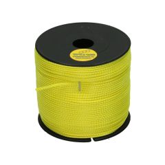 Metselkoord gevlochten | 100 m | 1,5 mm | fluor geel