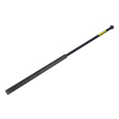 Stootijzer met gevulkaniseerde rubber greep | 140 cm