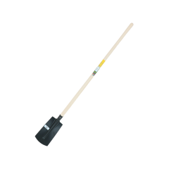 Kabelschop 16 cm zwart met steel 130 cm