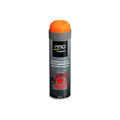 Wegenverfspuitbus 500 ml Pro-Paint krijtspray oranje