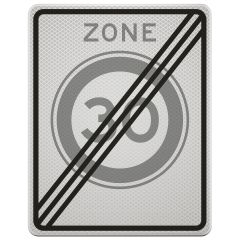 Verkeersbord | Model A0230ZE | DOR | 53x67 cm