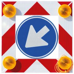 Actieframe | vierkant | 100x100 cm | LED