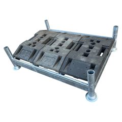 Pallet voor baakvoeten en verkeerskegels