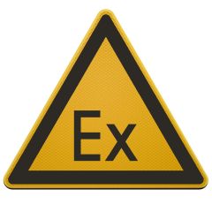 Verkeersbord | Model Explosiegevaar | DOR | 70 cm