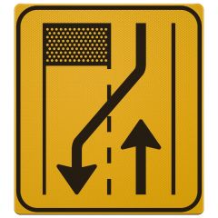 Verkeersbord | Model T31-2R | DOR | 90x100 cm 