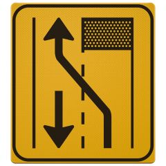 Verkeersbord | Model T31-2L | DOR | 90x100 cm 