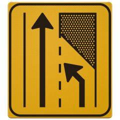 Verkeersbord | Model T32-2L | DOR | 90x100 cm