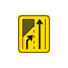 Verkeersbord | Model T32-2R | DOR | 60x70 cm 