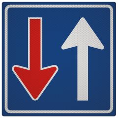Verkeersbord | Model F06 | VLAK | 60x60 cm